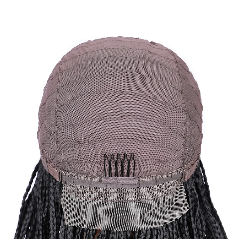 24 Inch Three Strand Synthetic braids Wig Box Braid Wig