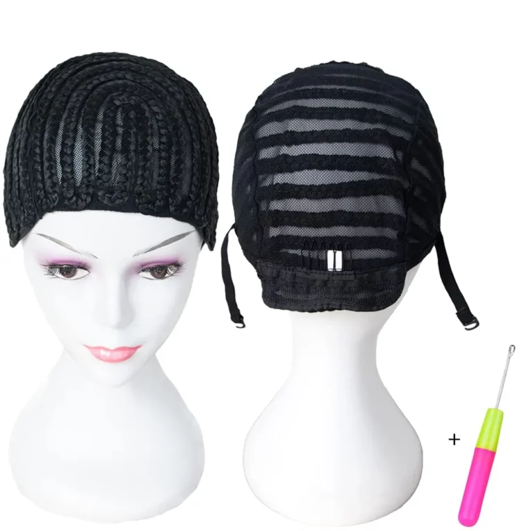 Braided Wig Cap for Wig Making 2Pcs