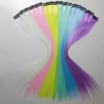 Glowing In the Dark Hair Extension Clip In Hair 18PCS