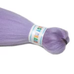Light Purple Braiding Hair Pre Stretched Kanekalon Braiding Hair 26inch 6packs
