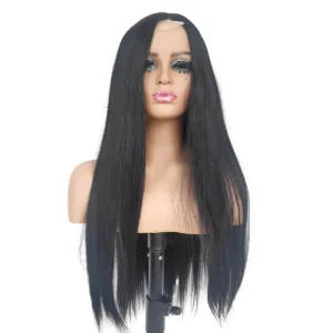 straight hair t part lace wigs