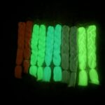 Colorful Glowing Braiding Hair Luminous Braid Hair