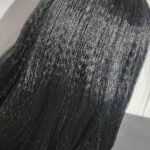 Soft and Fluffy Kinky Straight Synthetic Hair Wig