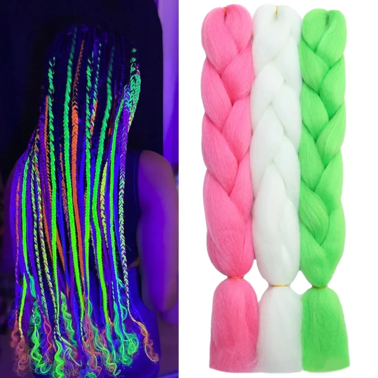 Colorful Braiding Hair Jumbo Braids - 3 PCS 24inch