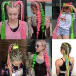 Colorful Braiding Hair Jumbo Braids - 3 PCS 24inch