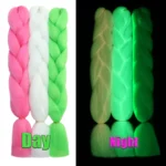 Colorful Braiding Hair Jumbo Braids - 3 PCS 24inch