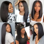 kinky straight hair color 1b