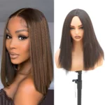 kinky straight hair m1b30