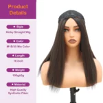 kinky straight hair m1b30