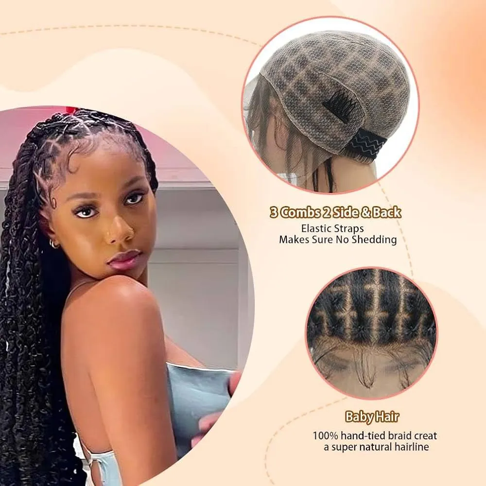 Full lace wig cap for braid wig