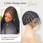 Full lace wig cap for braid wig