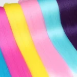 6Pcs Pre Stretched Colorful Braiding Hair 26 Inch Rainbow Braiding Hair Extensions