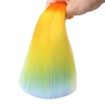 Rainbow Colorful Braiding Hair Pre Stretched